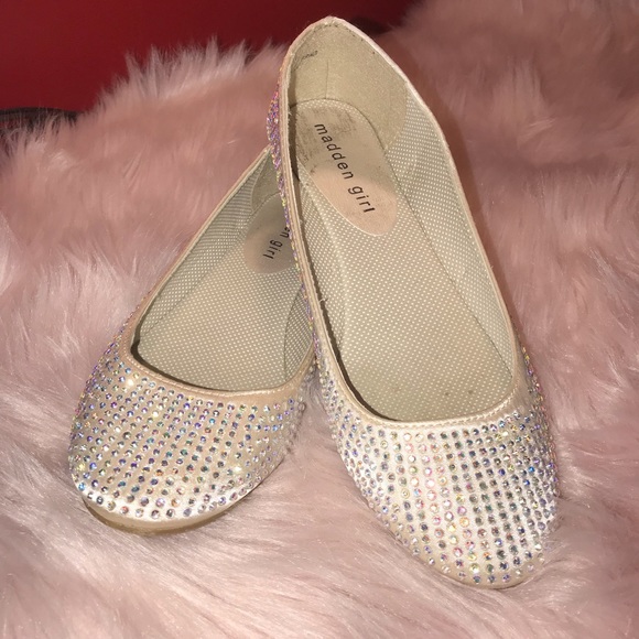 sparkly ballet shoes